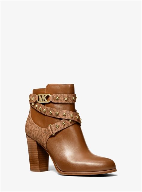 michael kors kincaid leather ankle boot|michael kors ankle boots sale.